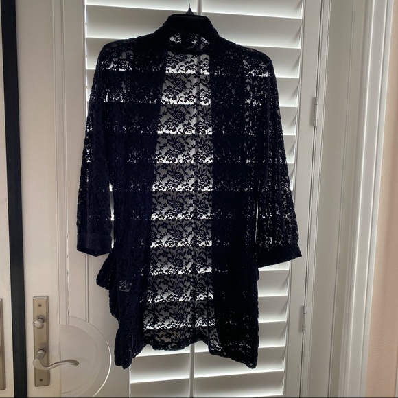 ALBERTO MAKALI Women Open Front Cardigan - Picture 2 of 10